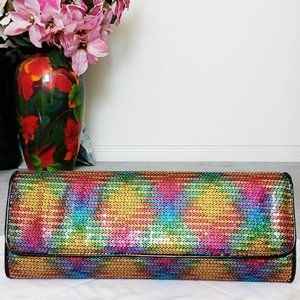 Aldo sequined clutch NWOT